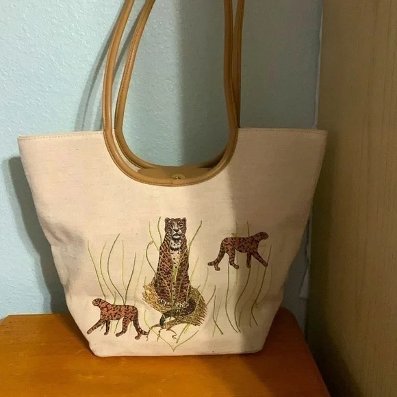 Beautiful linen tote bag MARLO - Picture 5 of 9